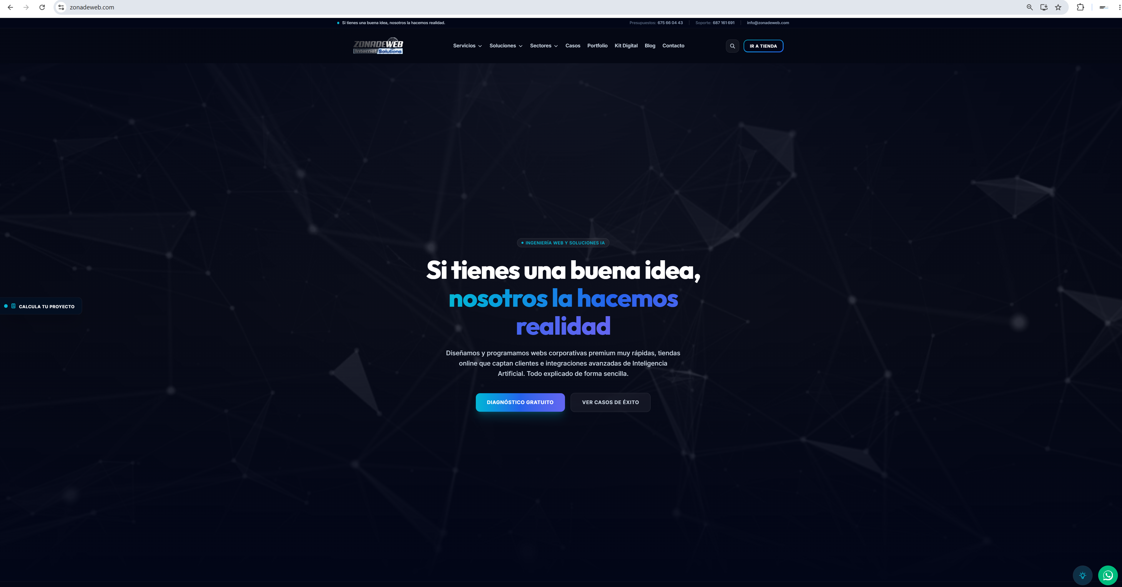 Proyecto digital desarrollado con el apoyo de Zonadeweb: Tiendas online y WooCommerce